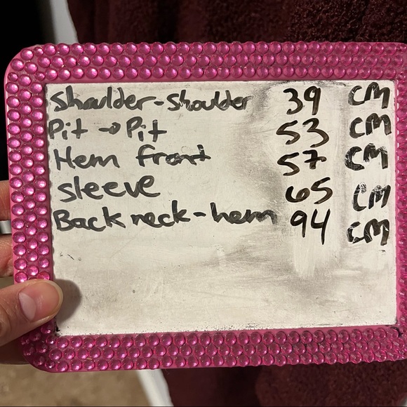 Peyton Jensen Faux Fur Teddy Bear Long Coat Jacket Long Sleeve V-neck  Medium C - Picture 8 of 8